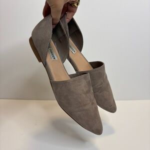 Steve Madden Genius d’Orsay Flat Taupe Womens Size 7.5